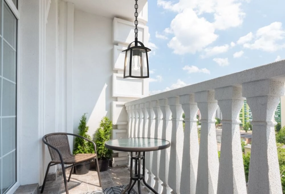 Pendant lamp Kelsey Black on Chain Lutec 6939412014357