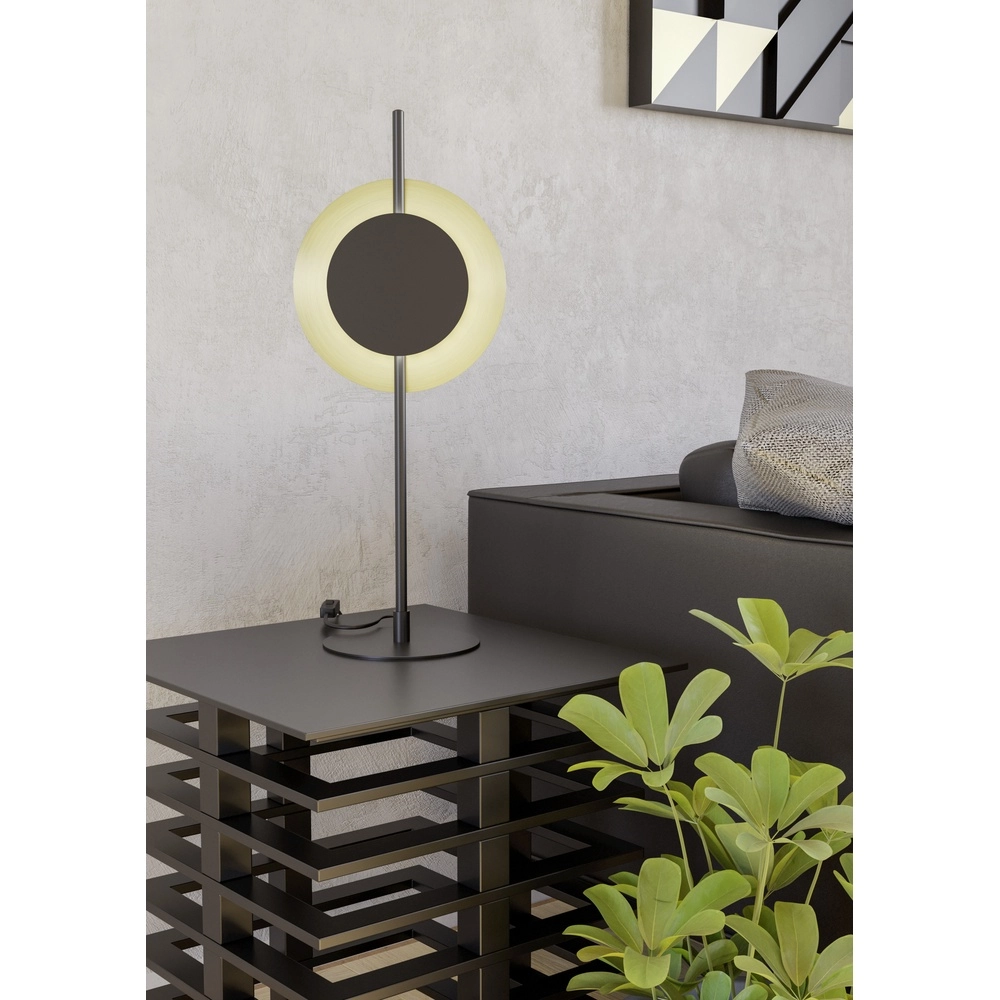 Led table lamp Tocina black with gold Eglo 9008606292653