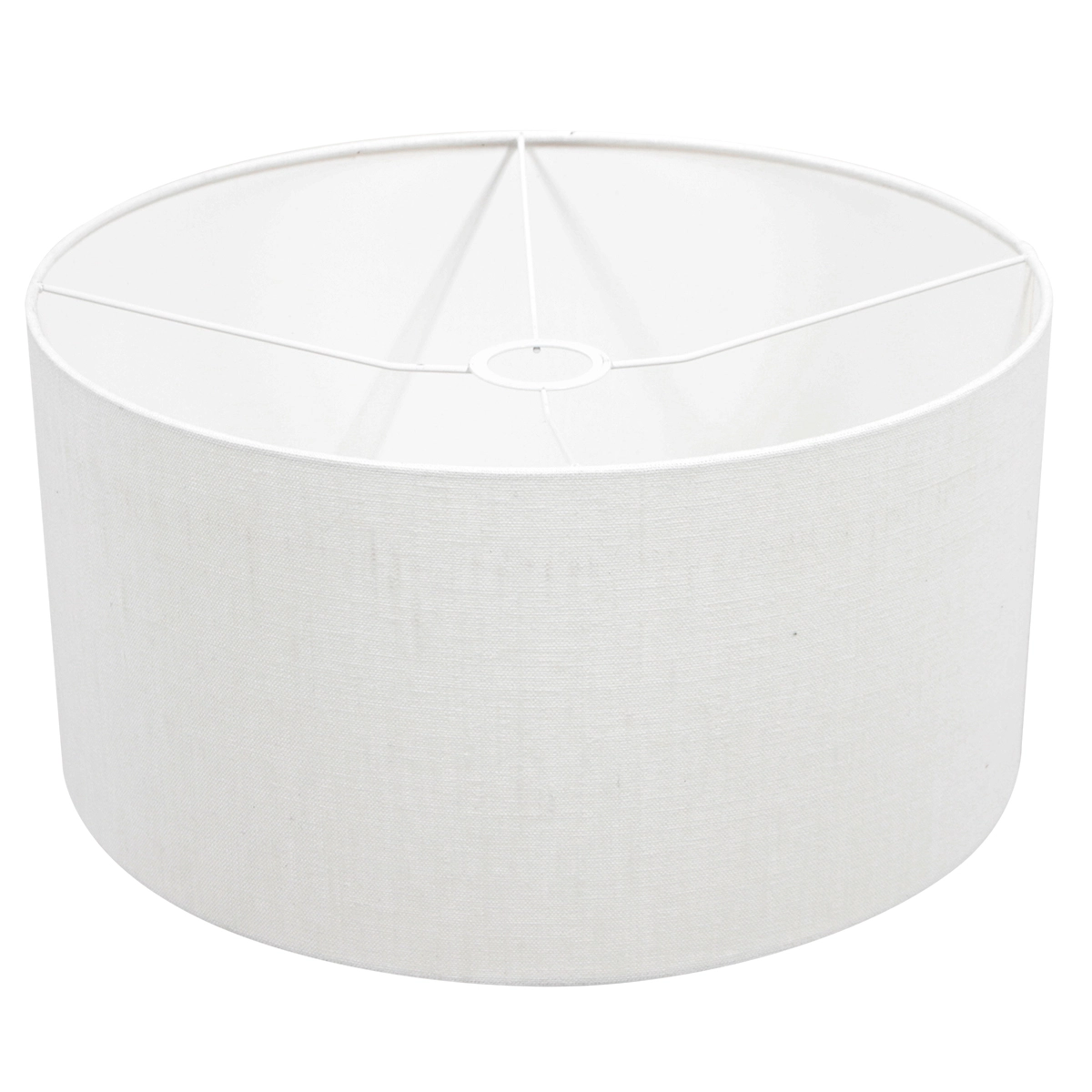 Floor Reading Lamp Prestige Chic black with 40cm white linen lampshade Steinhauer 8712746145847