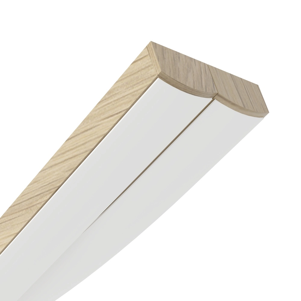 Led pendant light Grisolia 115cm - wood look Eglo 9008606316182