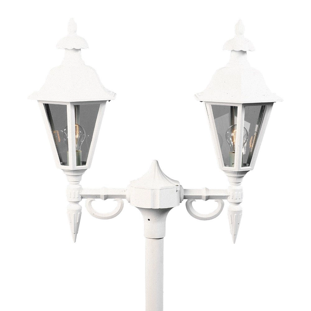 Lantern lamp Pallas 2-light white KonstSmide 7318305272507