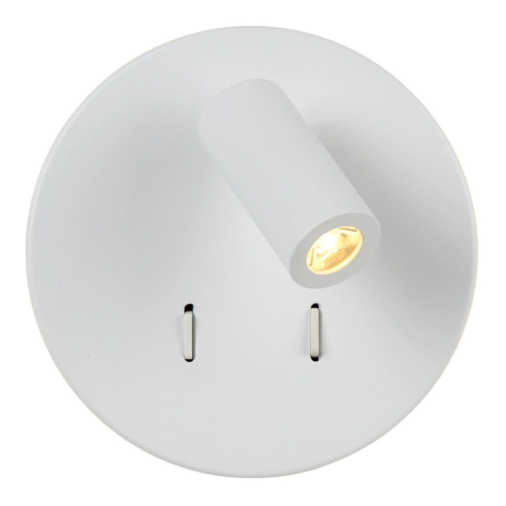 Bedside lamp Bentjer white Lucide 5411212791658