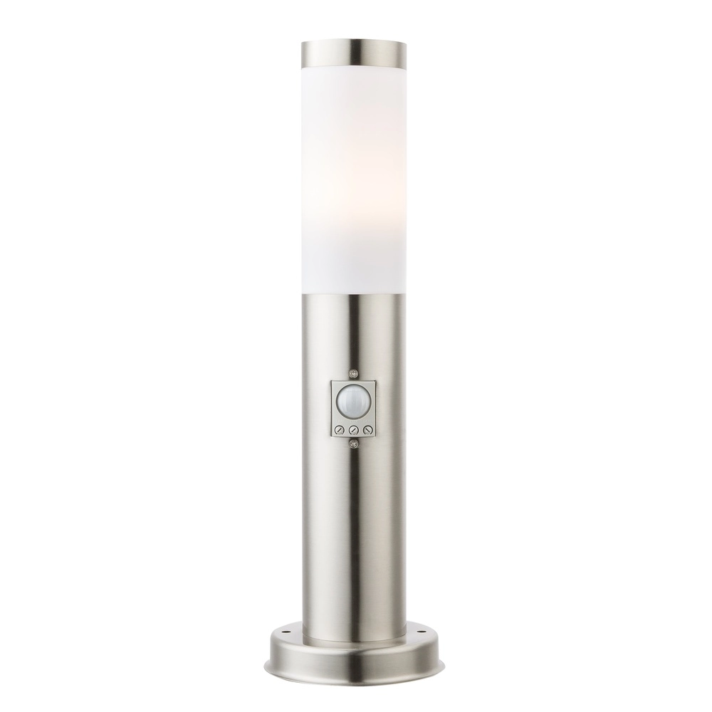 Garden lamp Boston Led Stainless steel with white and sensor Globo 9007371311972