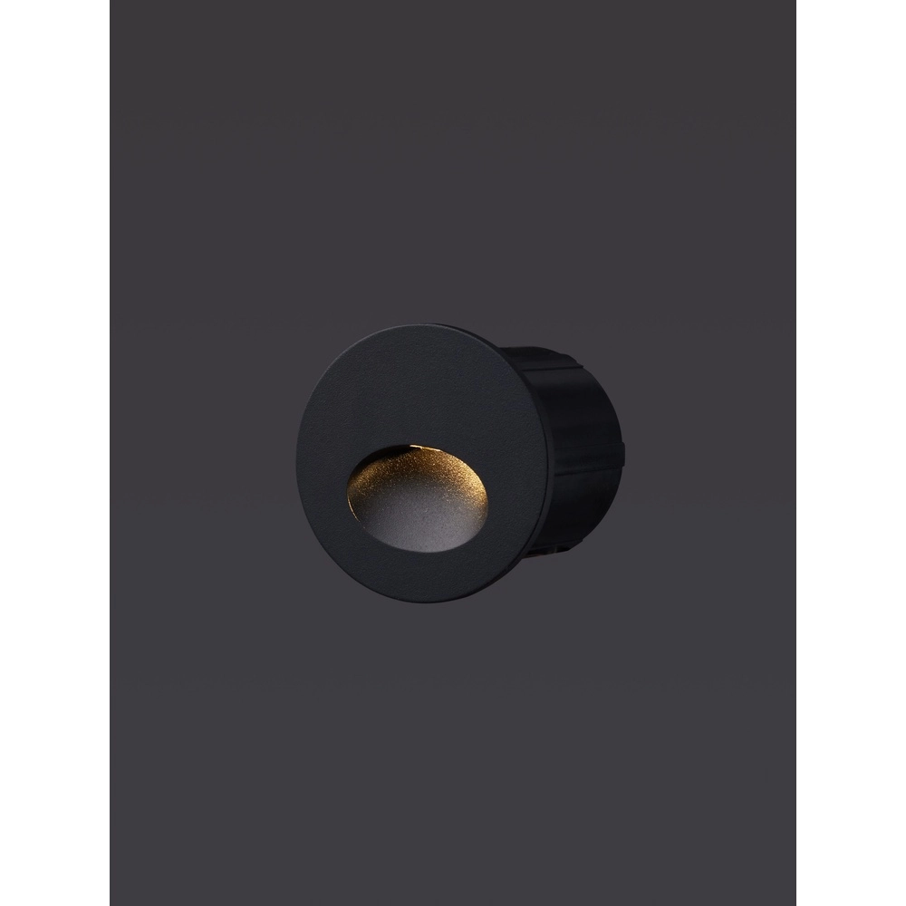 Round recessed light Circe anthracite