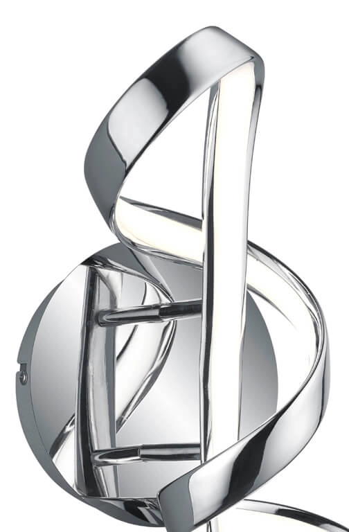 LED wall lamp Perugia chrome Trio 4017807525861