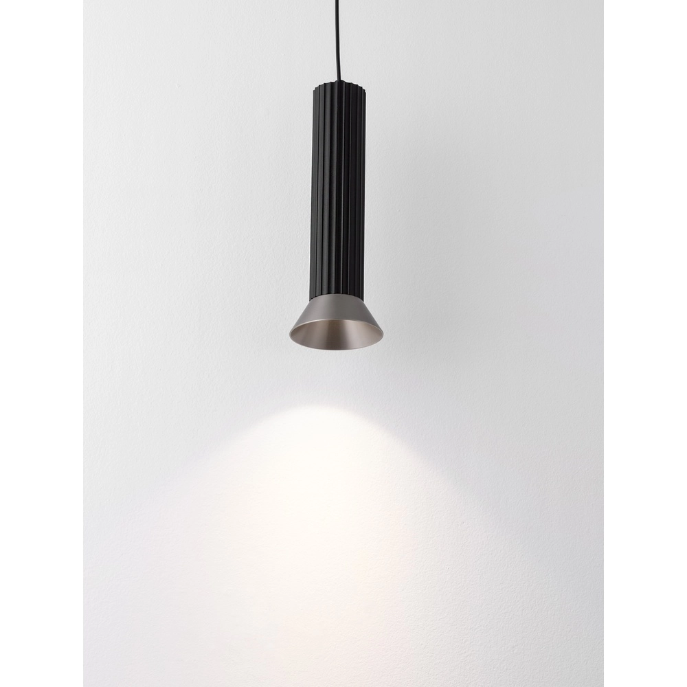 Pendant lamp Luvia black with bronze Lyora 5212017475589