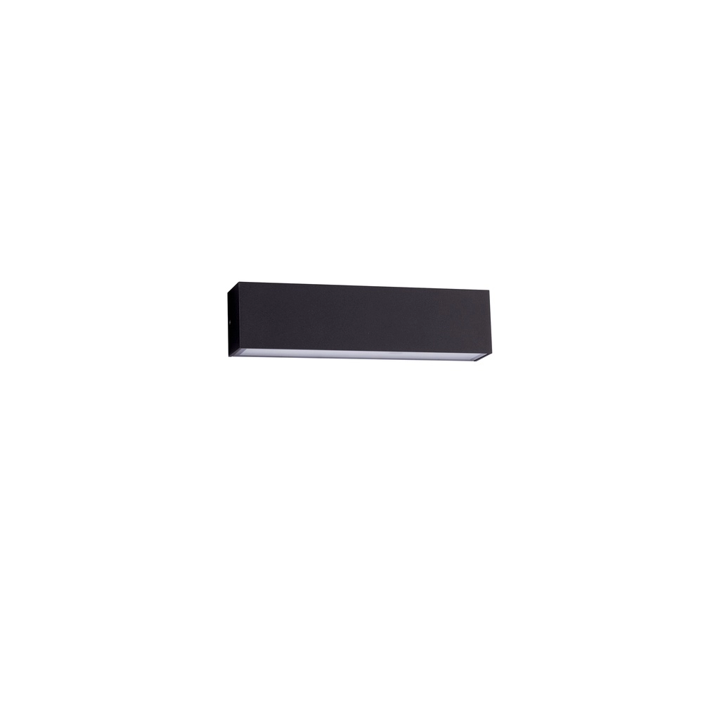 Sleek wall lamp Allure black 26cm Lyora 5212017479082