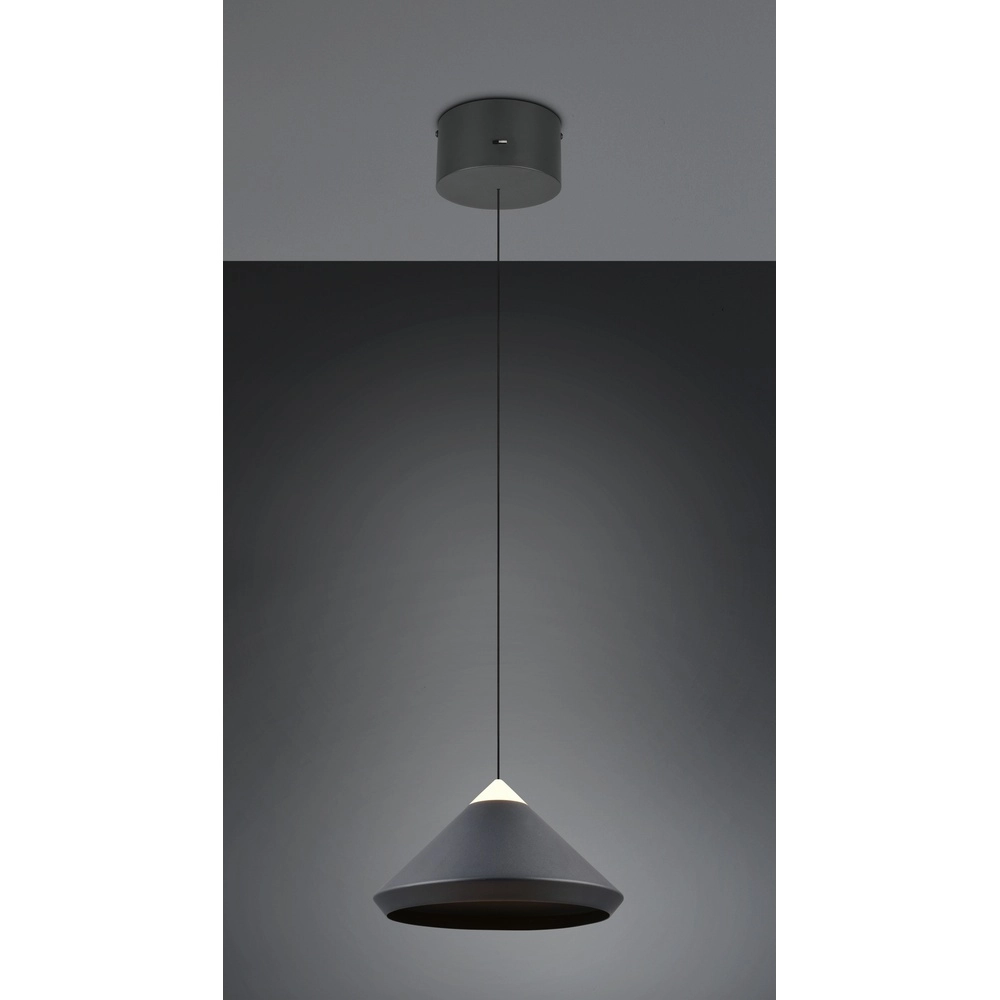 Modern pendant lamp Laguna Ø 30cm black