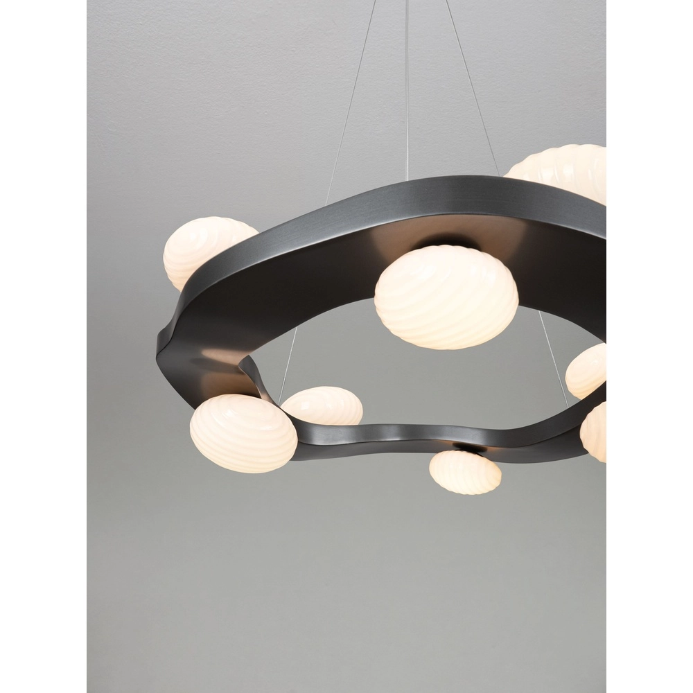 Design pendant lamp Severo black and white Lyora 5212063500365