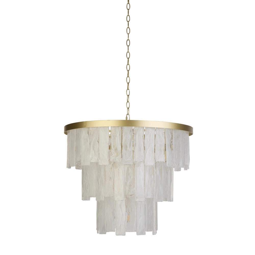 Pendant lamp Formalux Ø 65cm gold