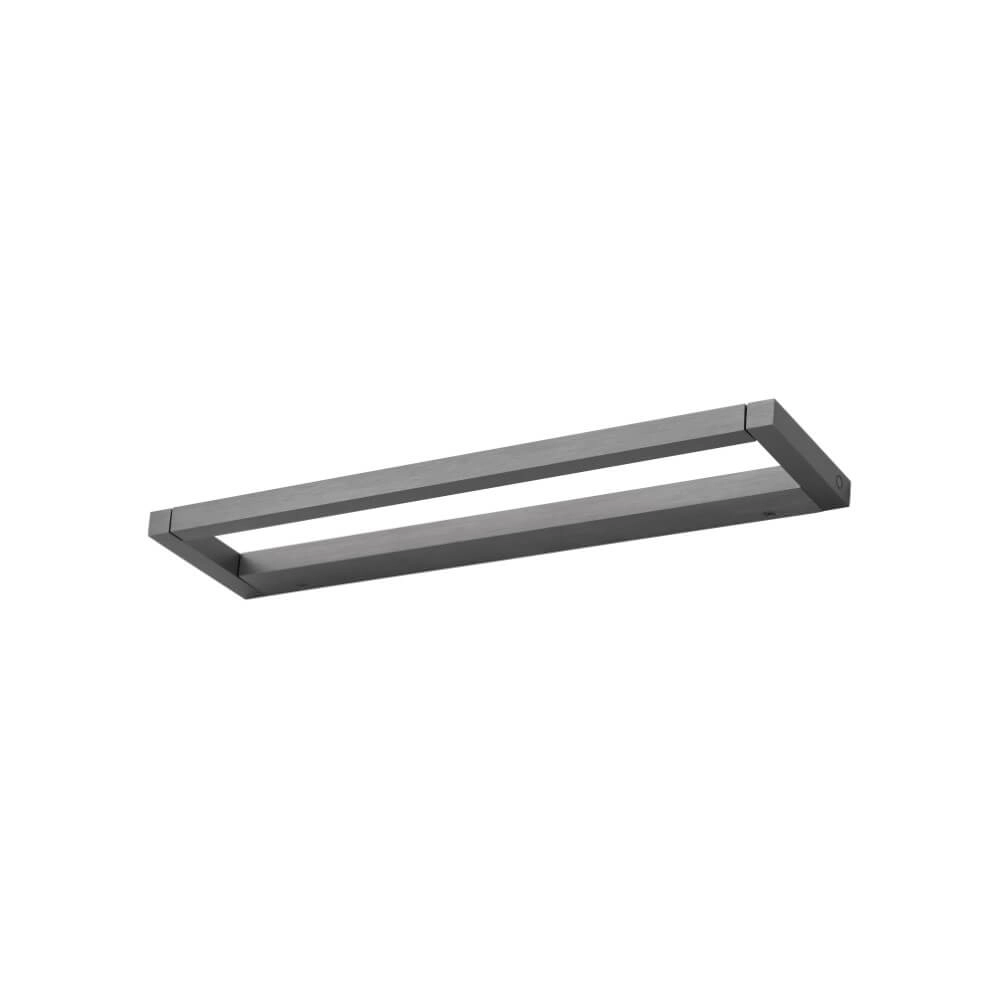 Sleek wall lamp Pure Puro gray 50cm