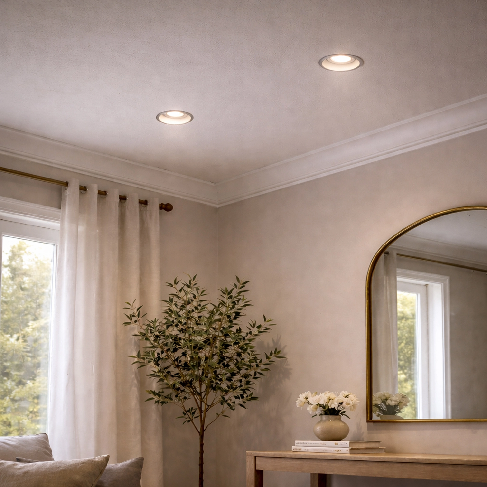 Recessed spotlight Vela 2 white Lyora 5053423315294