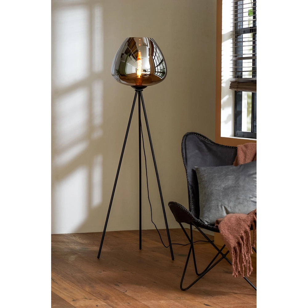 Tripod floor lamp Mayson grey Light & Living 8717807633509