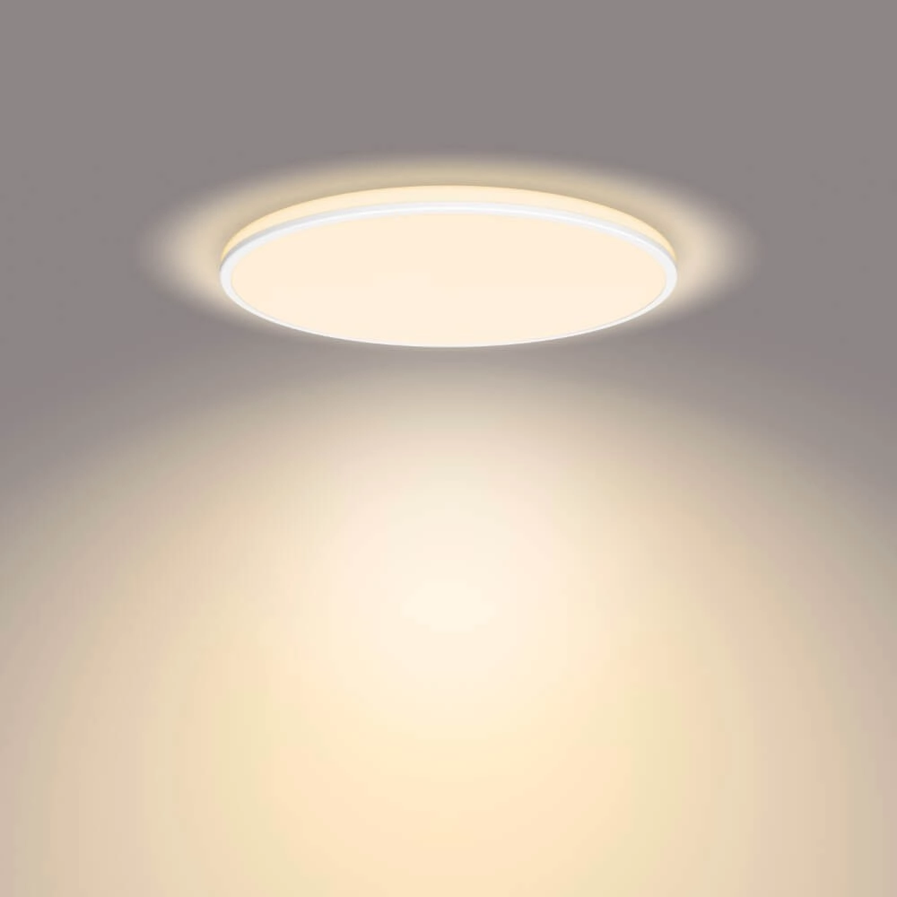 Black ceiling lamp Ozziet Ø 40cm Philips 8719514431980