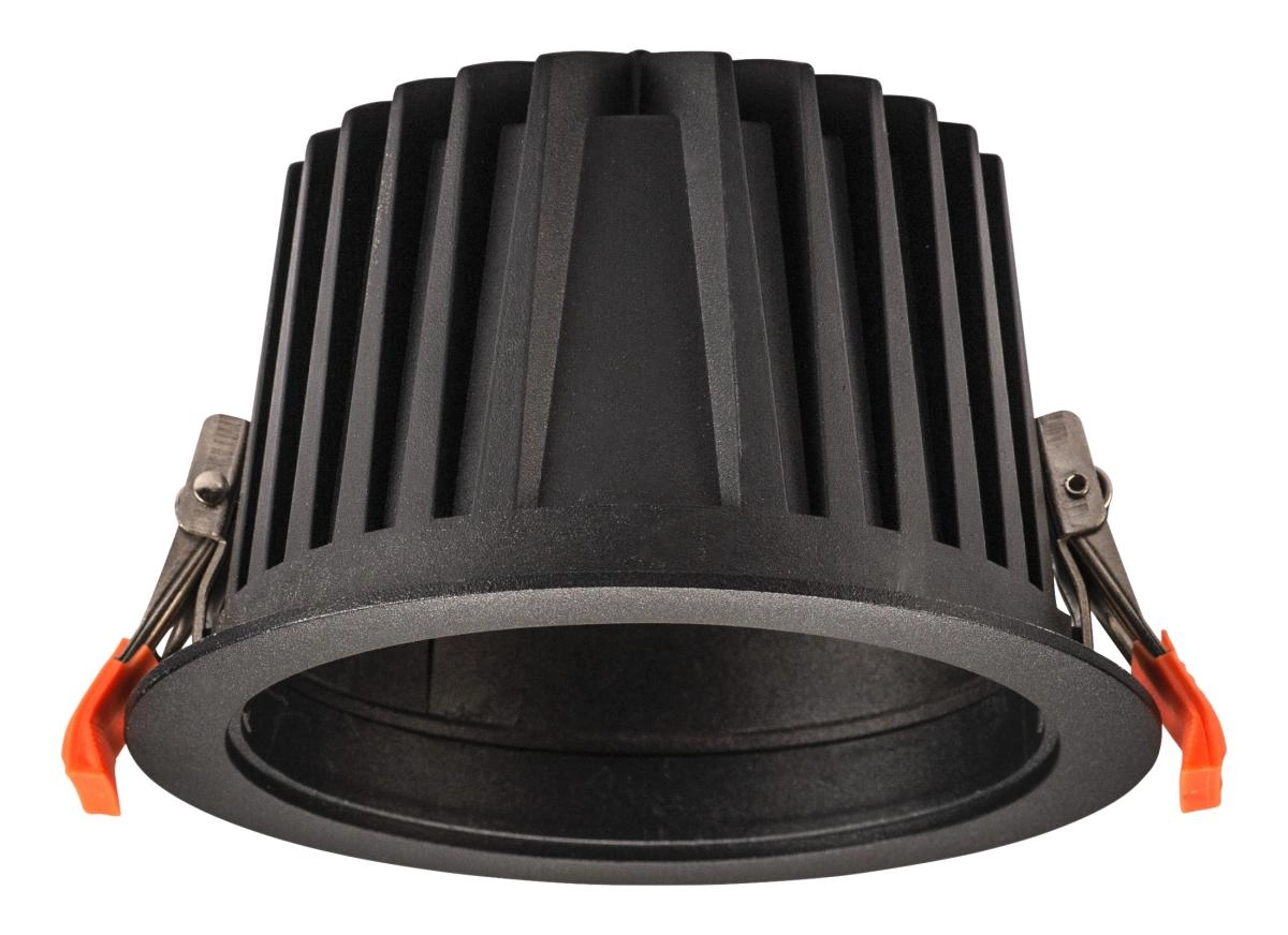 Recessed spotlight Numinos XL black 3000K - 40deg SLV 4024163308151
