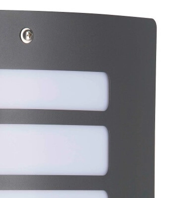 Anthracite outdoor lamp Todd with sensor Brilliant 4004353121395