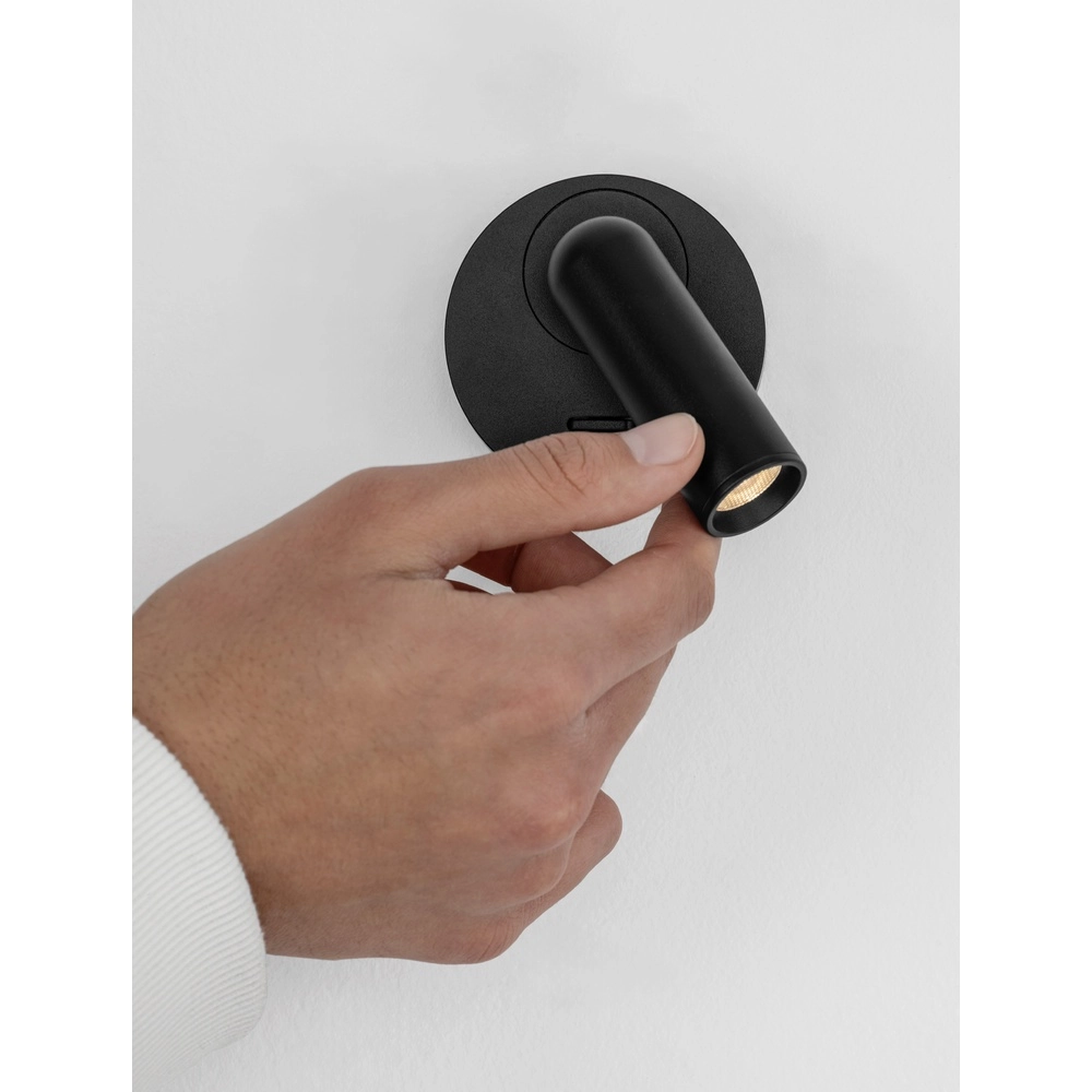 Bedside lamp Pictor black Lyora 5212017472342