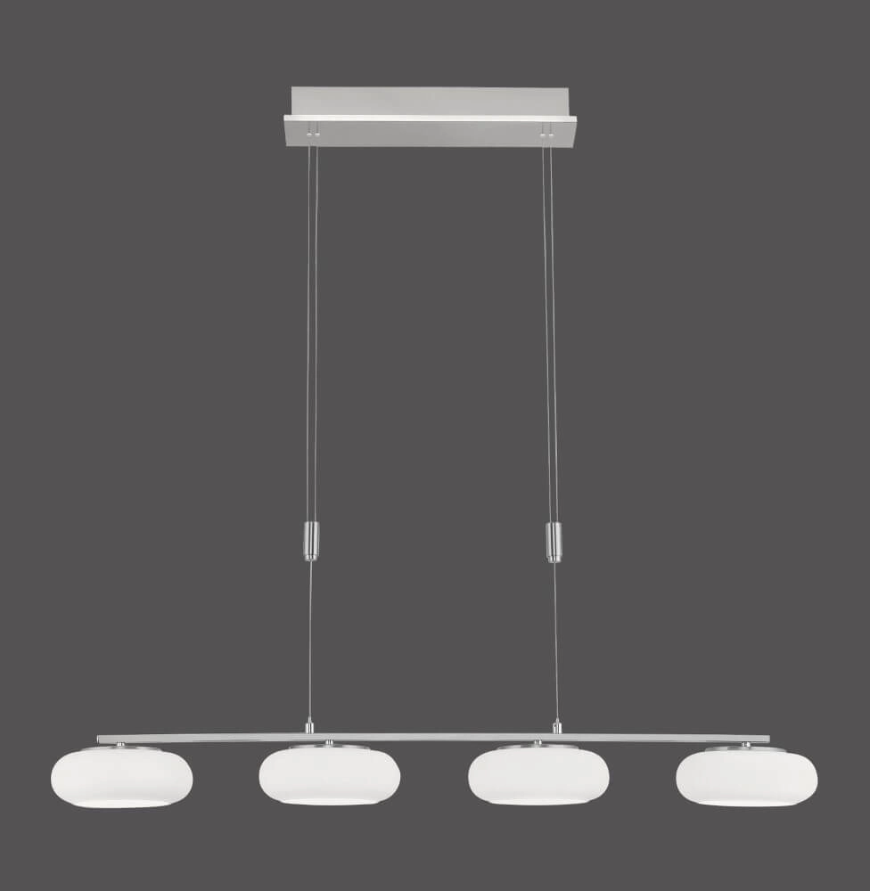 4-light pendant lamp Q-Etienne metal straight Paul Neuhaus 4012248350461