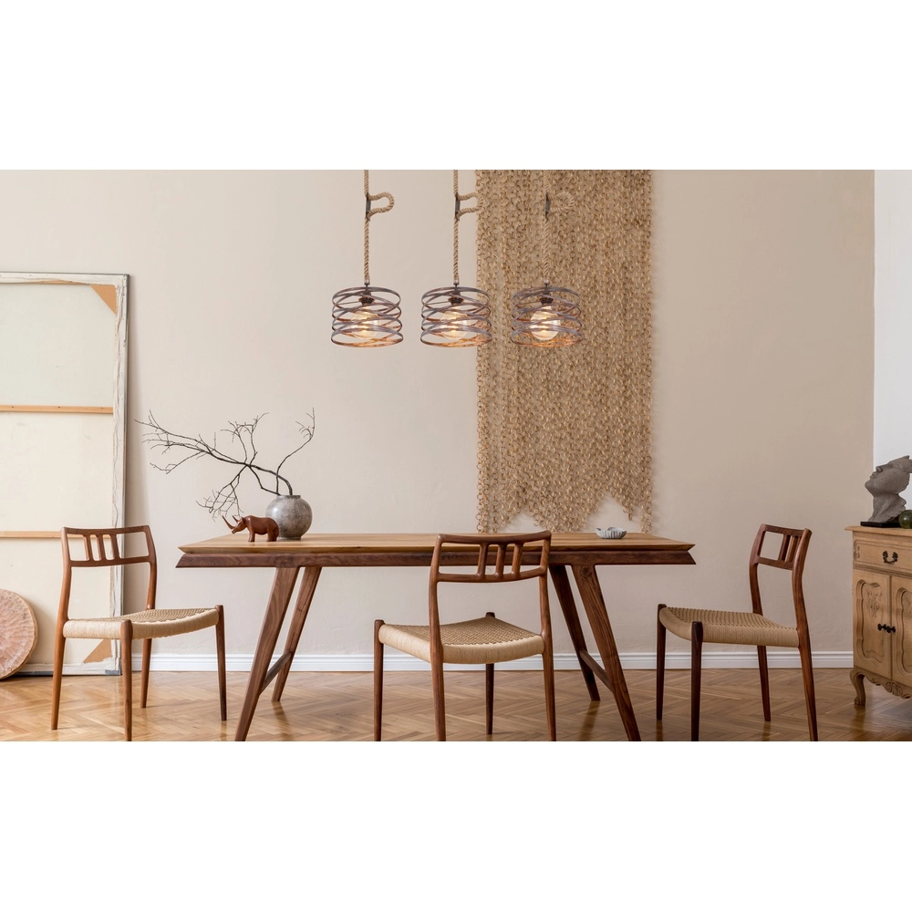Rope lamp Marco Black Globo 9007371429257