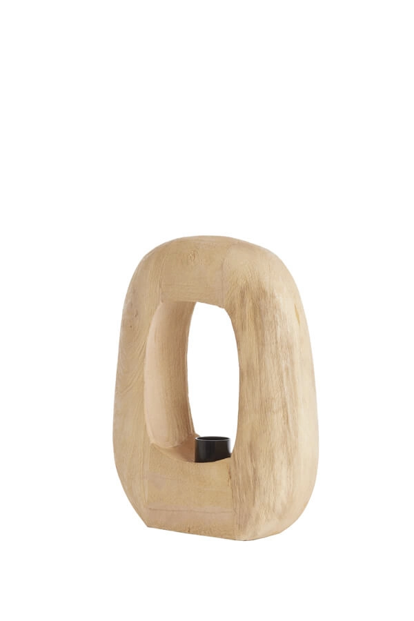 Light wooden table lamp Kelafo 24 x 30cm Light & Living 8717807701093