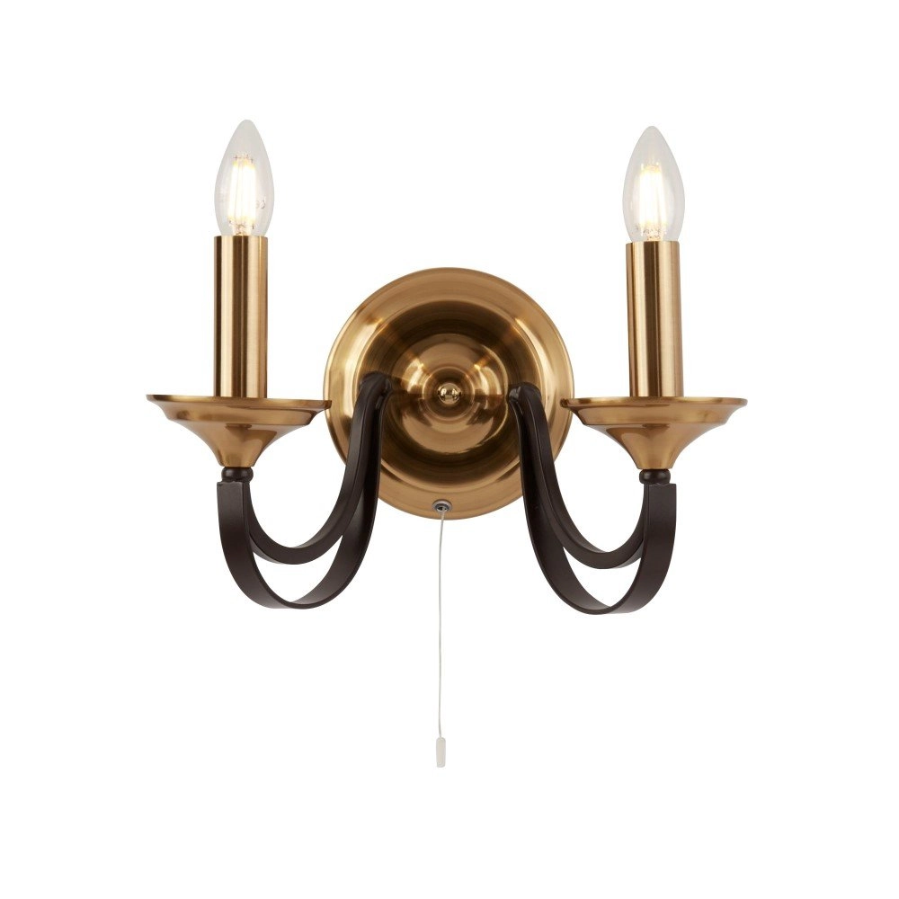 Classic wall lamp Belfry Bronze with gold