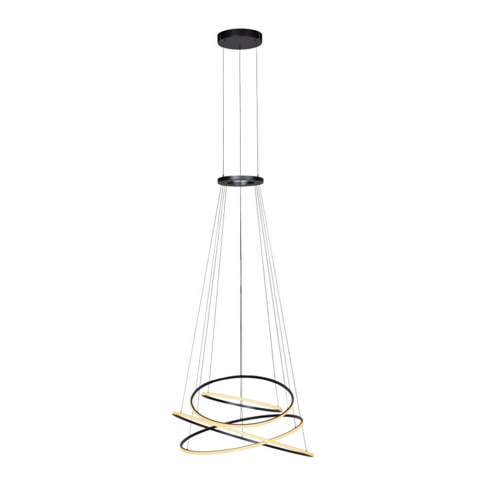 Design hanging lamp Pure E-Flying Rings gray