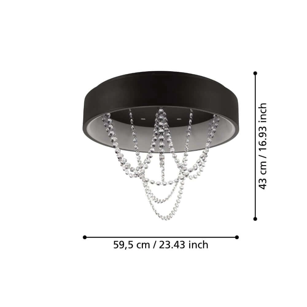 Ceiling lamp chandelier Berlona Ø 60cm Stars of Light 9002759397623