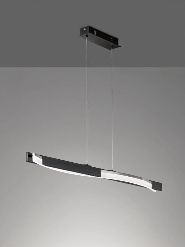 Sleek LED hanging lamp Bridge