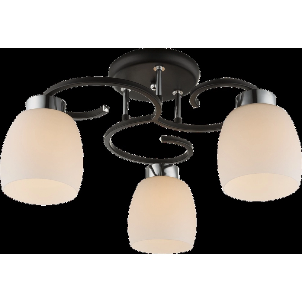 Ceiling lamp Pessoa Iv Black Globo 9007371329045