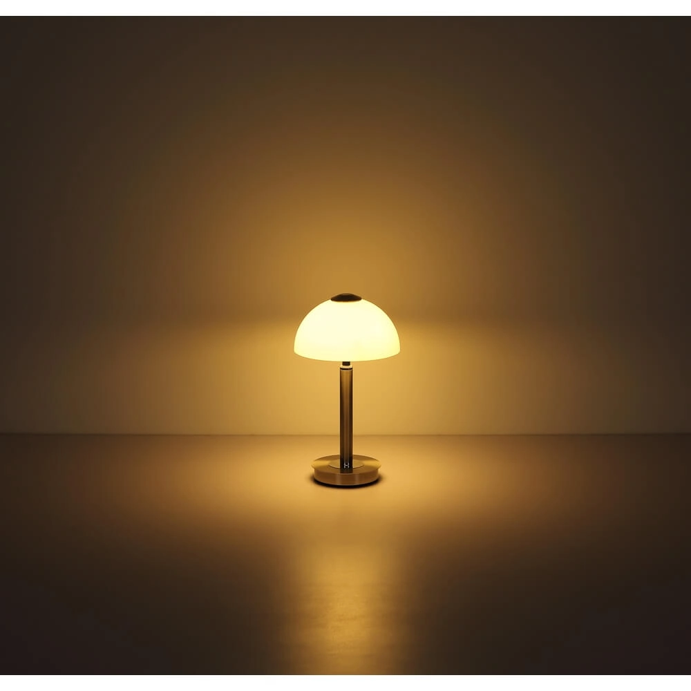 Table lamp Uldin black with smoke glass Globo 9007371468720