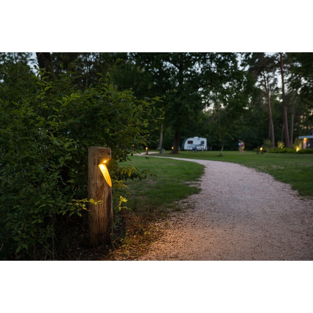 Wooden path lighting Bosco Chestnut - 65cm - 2700K Timberlab 8716803513709