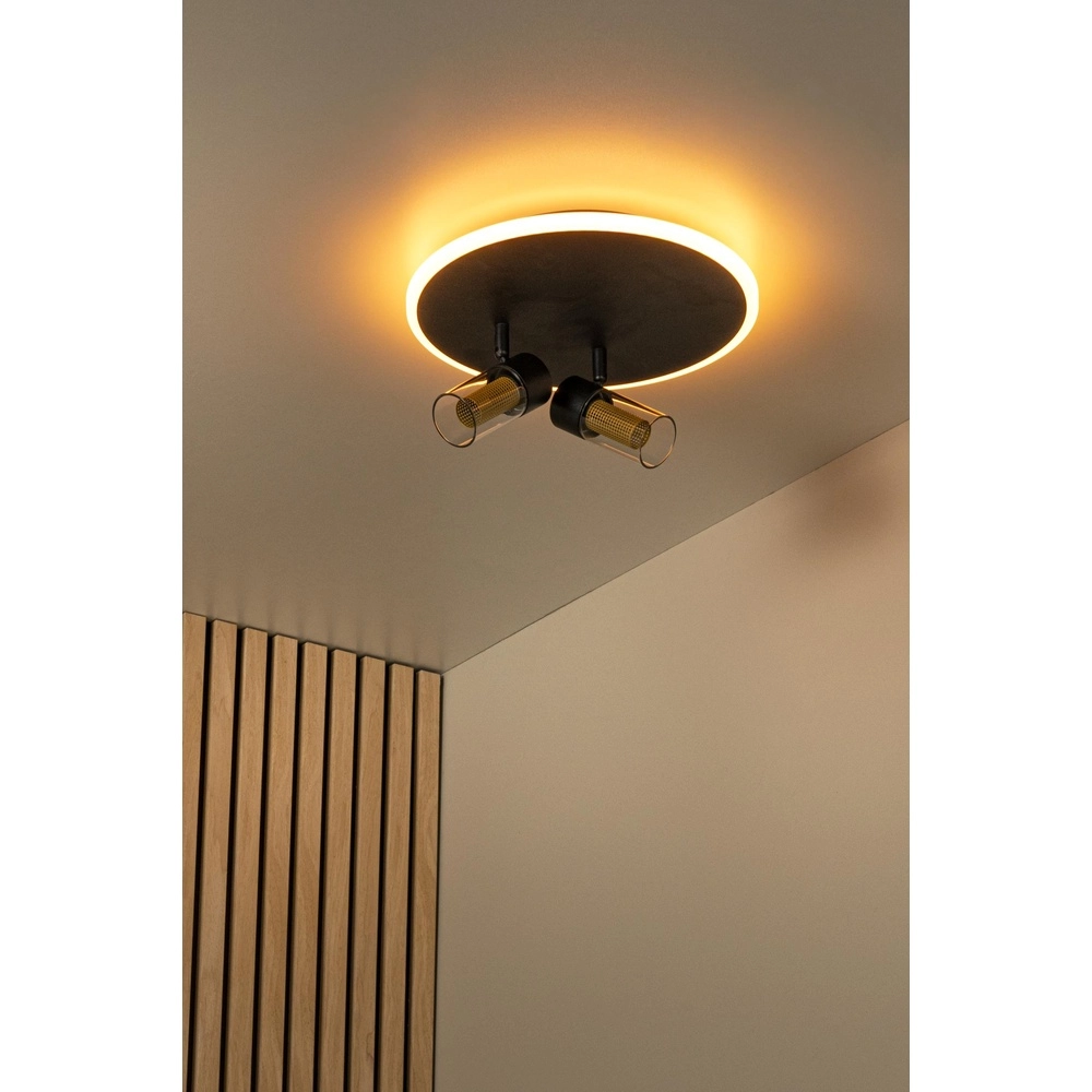 Sleek ceiling lamp Everina Ø 30cm Lucide 5411212011046