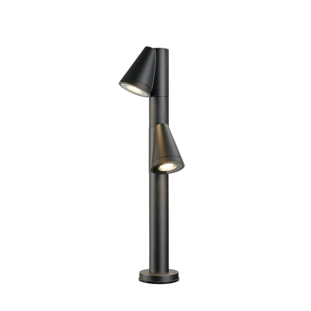 Path lighting T-Tube 70 Pole 70cm black double SLV 4024163291569