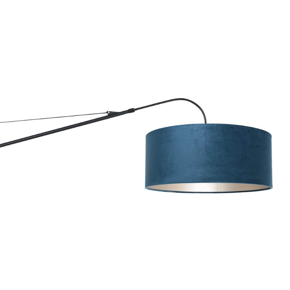 Adjustable wall lamp Elegant Classy black with blue Steinhauer 8712746147322