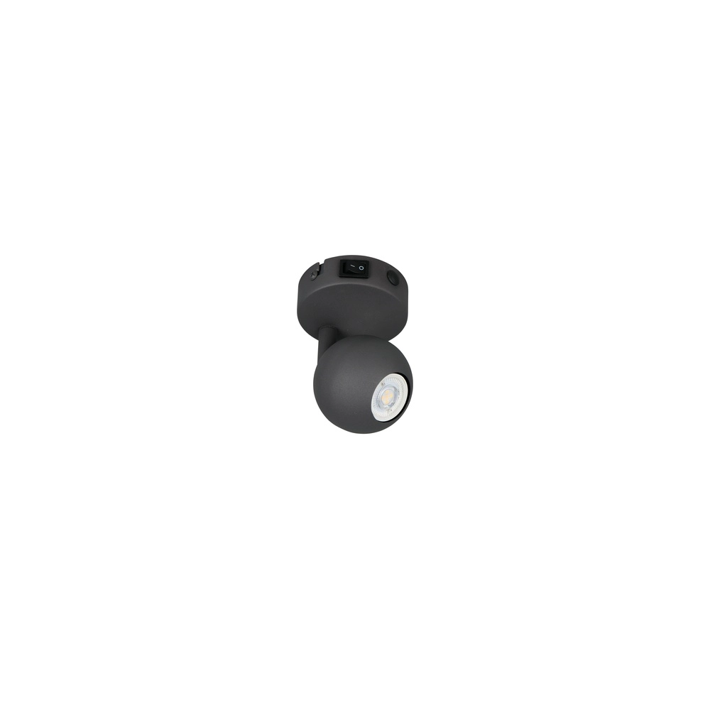 Surface-mounted spot Enaro only anthracite