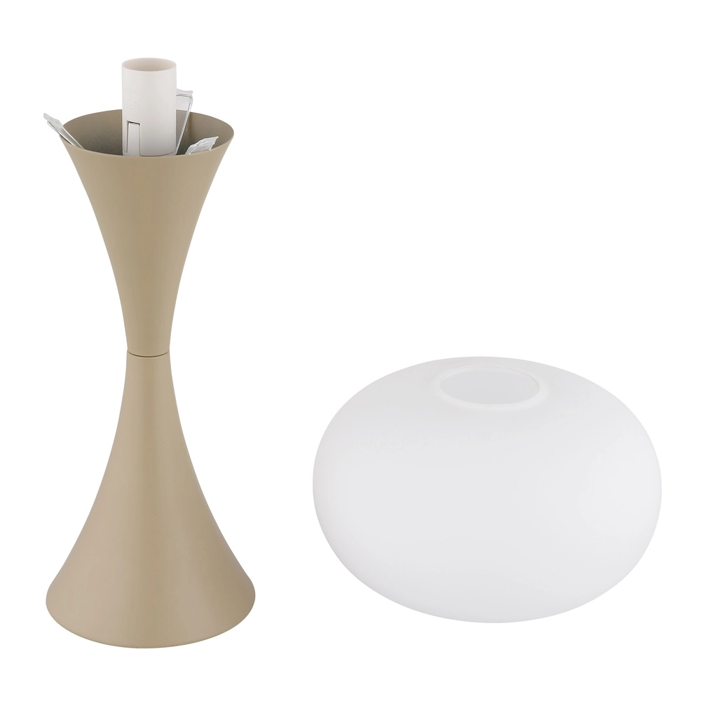 Modern table lamp Lula sand brown Globo 9007371509201