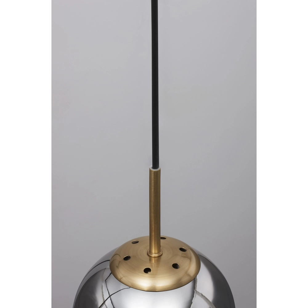 Pendant lamp Spada only gray with gold Lyora 5212017420961