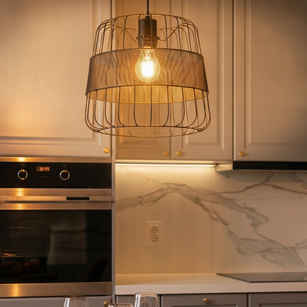 Design pendant lamp Ian black