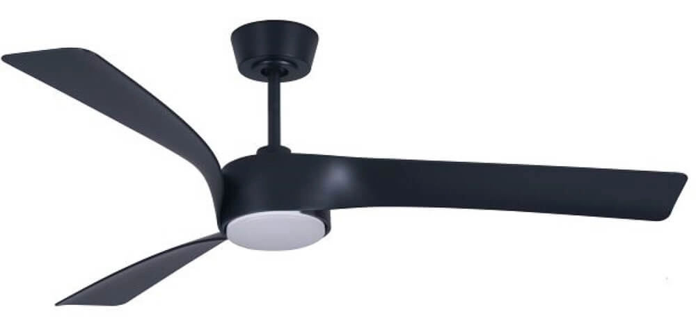 Designer ceiling fan Line Ø 132cm black Beacon 9333509174813