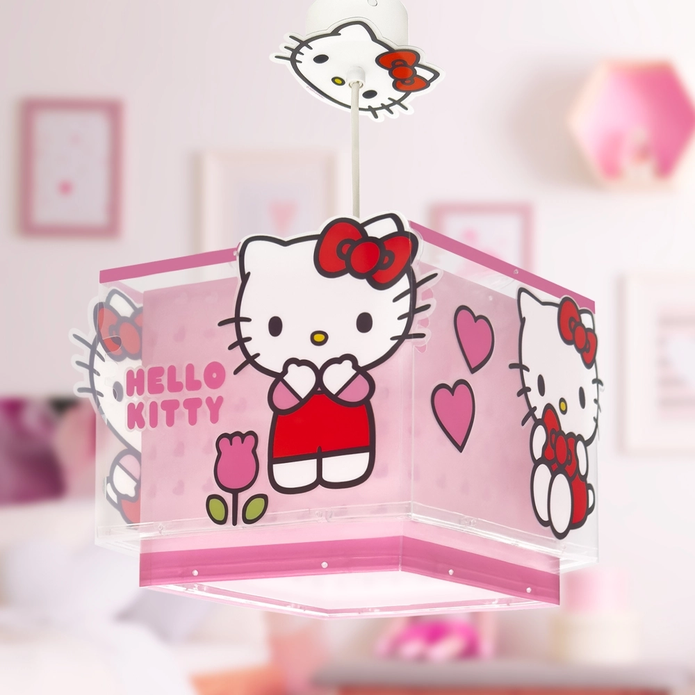 Pendant lamp Hello Kitty pink Dalber 8420406732626