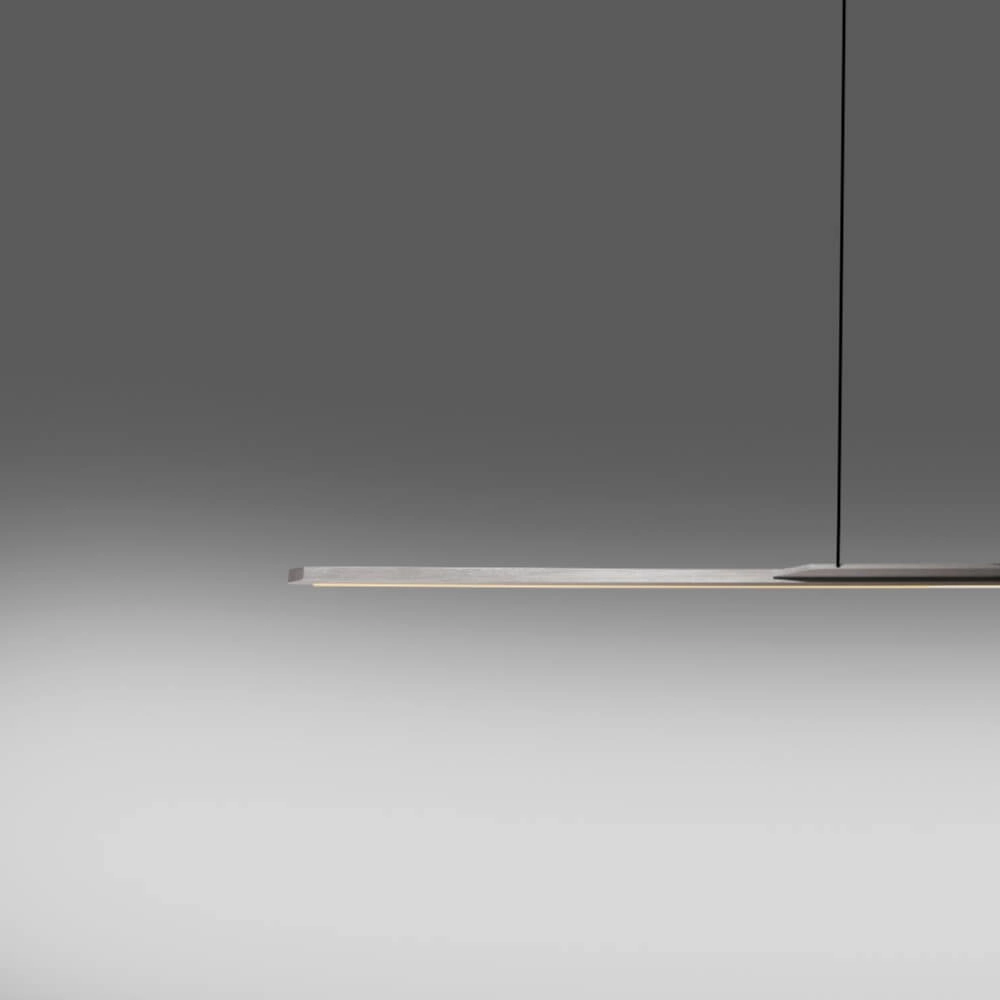 Design hanging lamp Pure Surface gray 125cm Paul Neuhaus 4012248384169