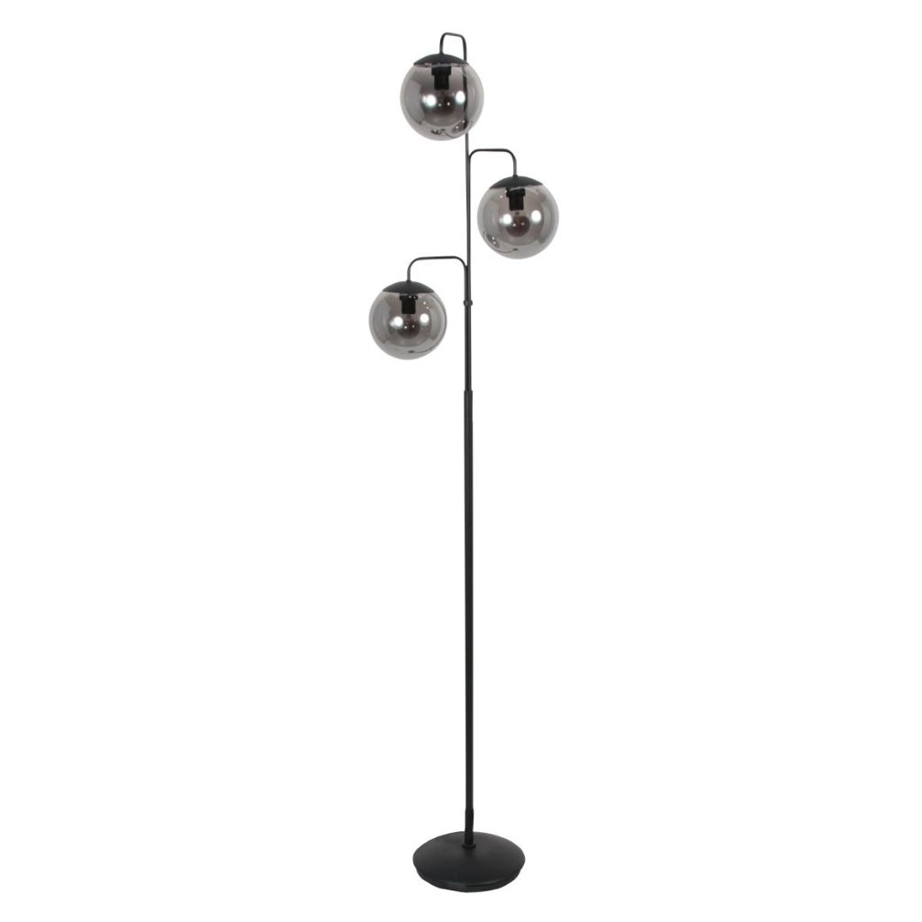 Floor lamp Bollique Black Steinhauer 8712746184785