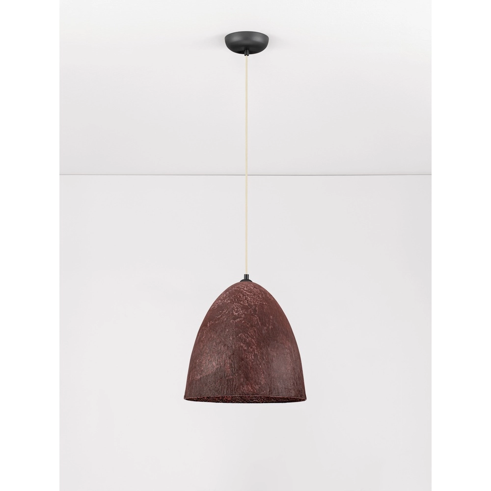 Pendant lamp Solis red Ø 36cm Lyora 5212017477842