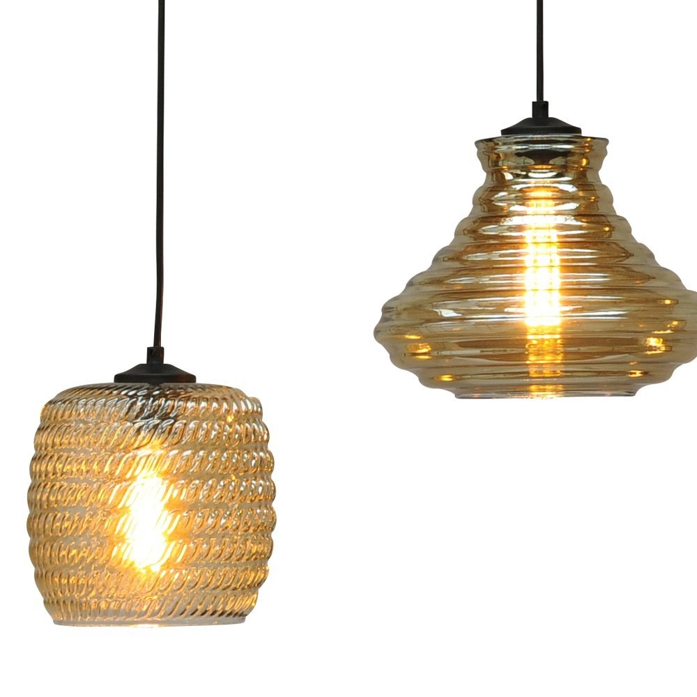 Glass pendant lamp Quinto 5 Masterlight 8718121216508