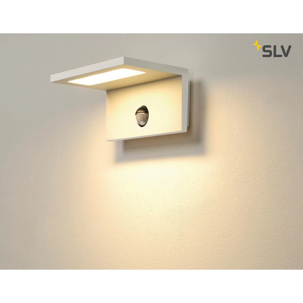 Wall lamp Led Sensor with motion sensor white SLV 4024163221993