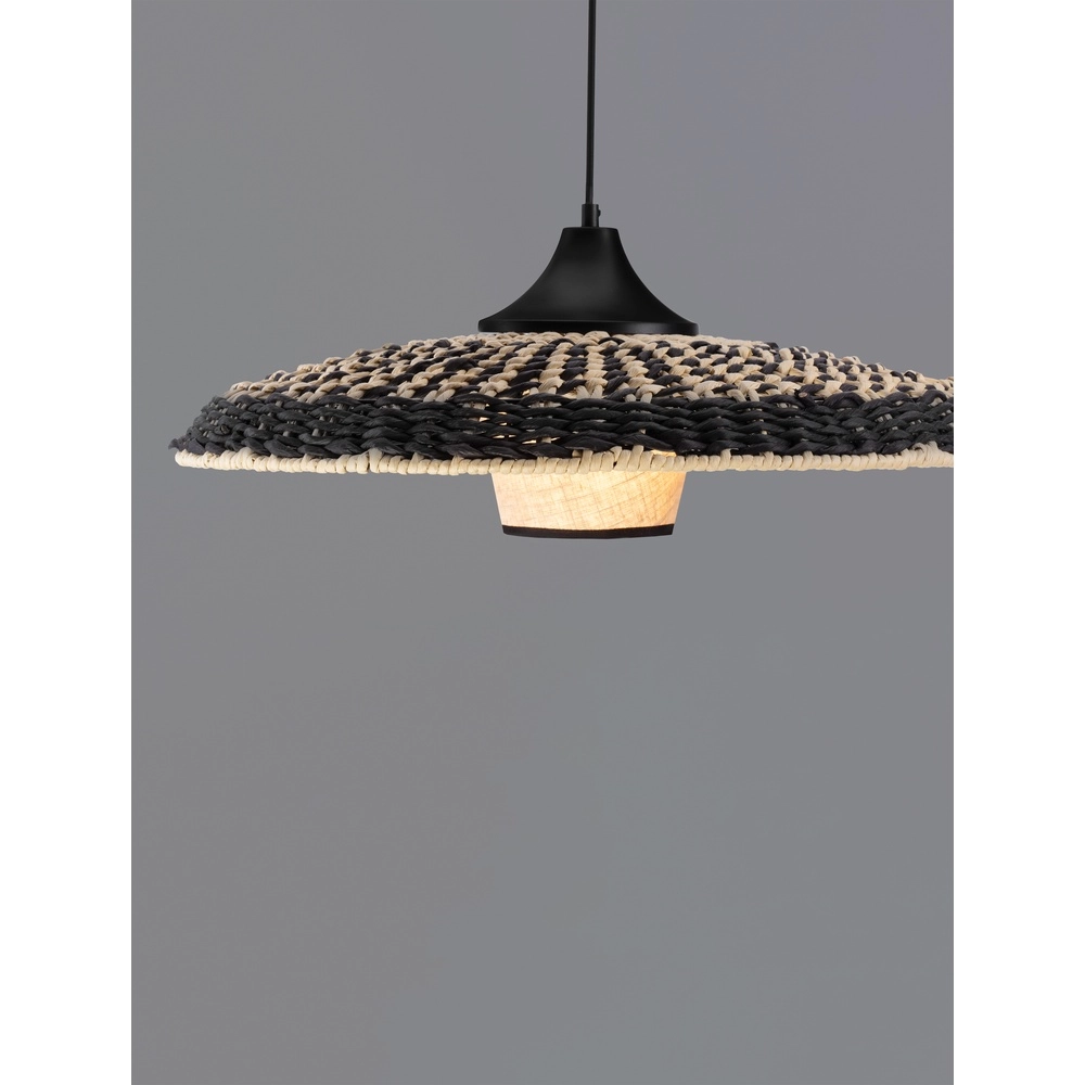 Pendant lamp Capa black Lyora 5212017452924