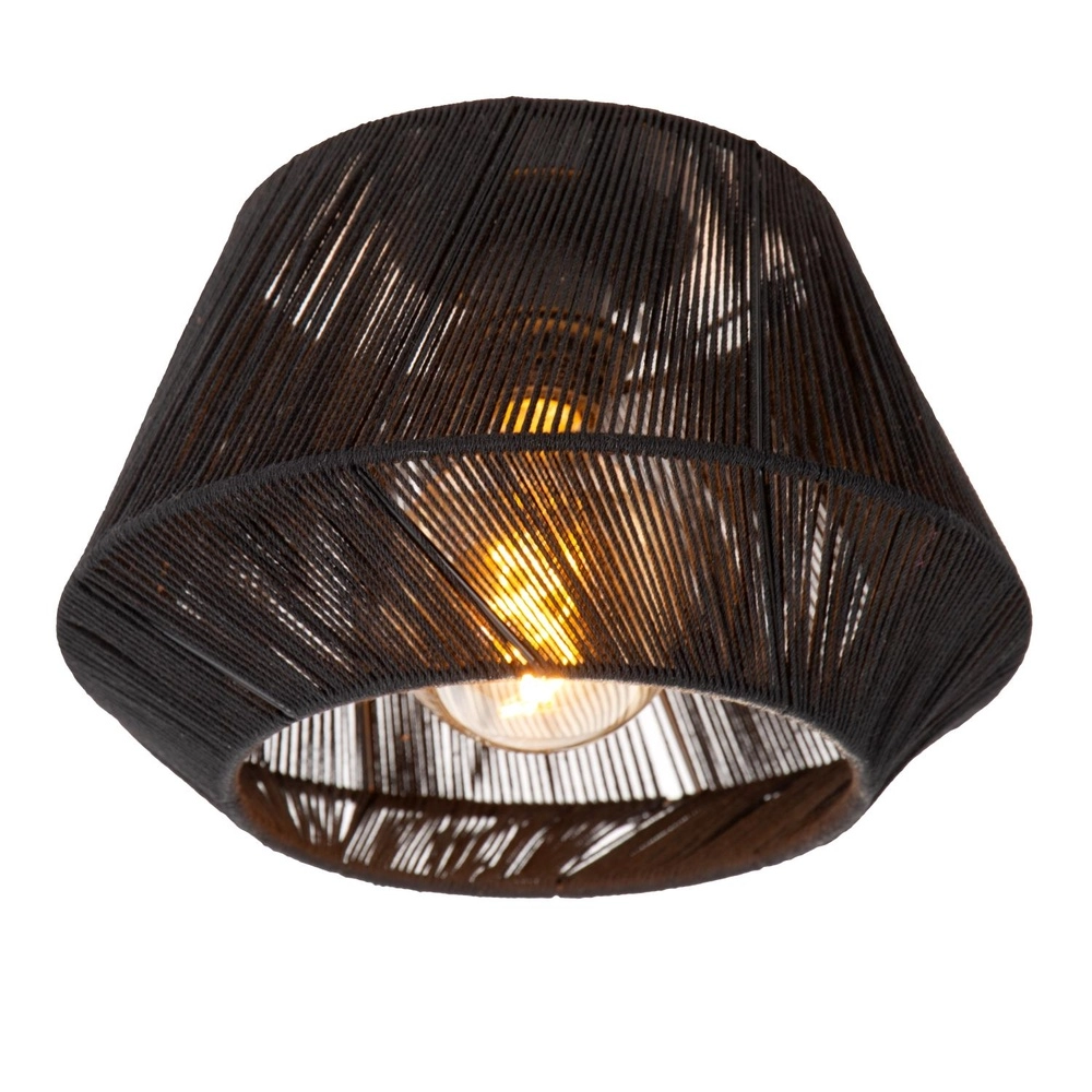 Ceiling lamp Jessica Ø 30cm black Lucide 5411212106131