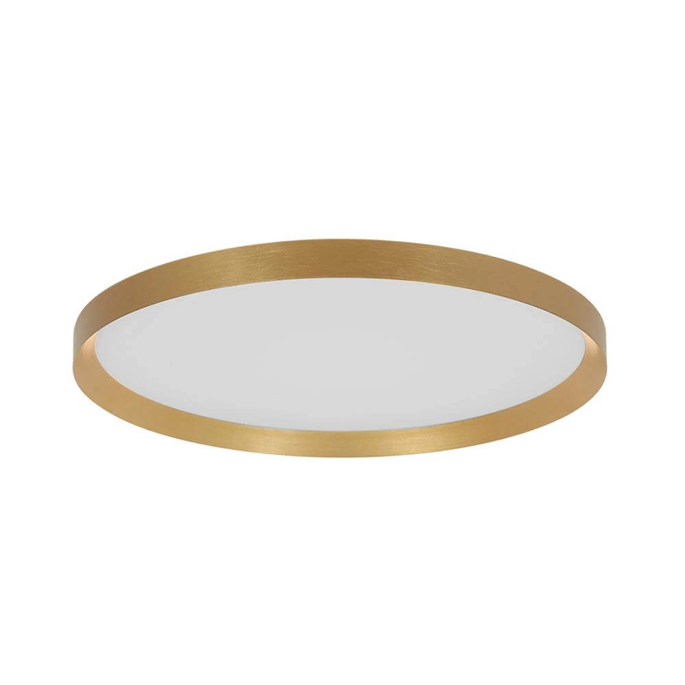 Sleek ceiling lamp Flady gold Ø 40cm Steinhauer 8712746171839