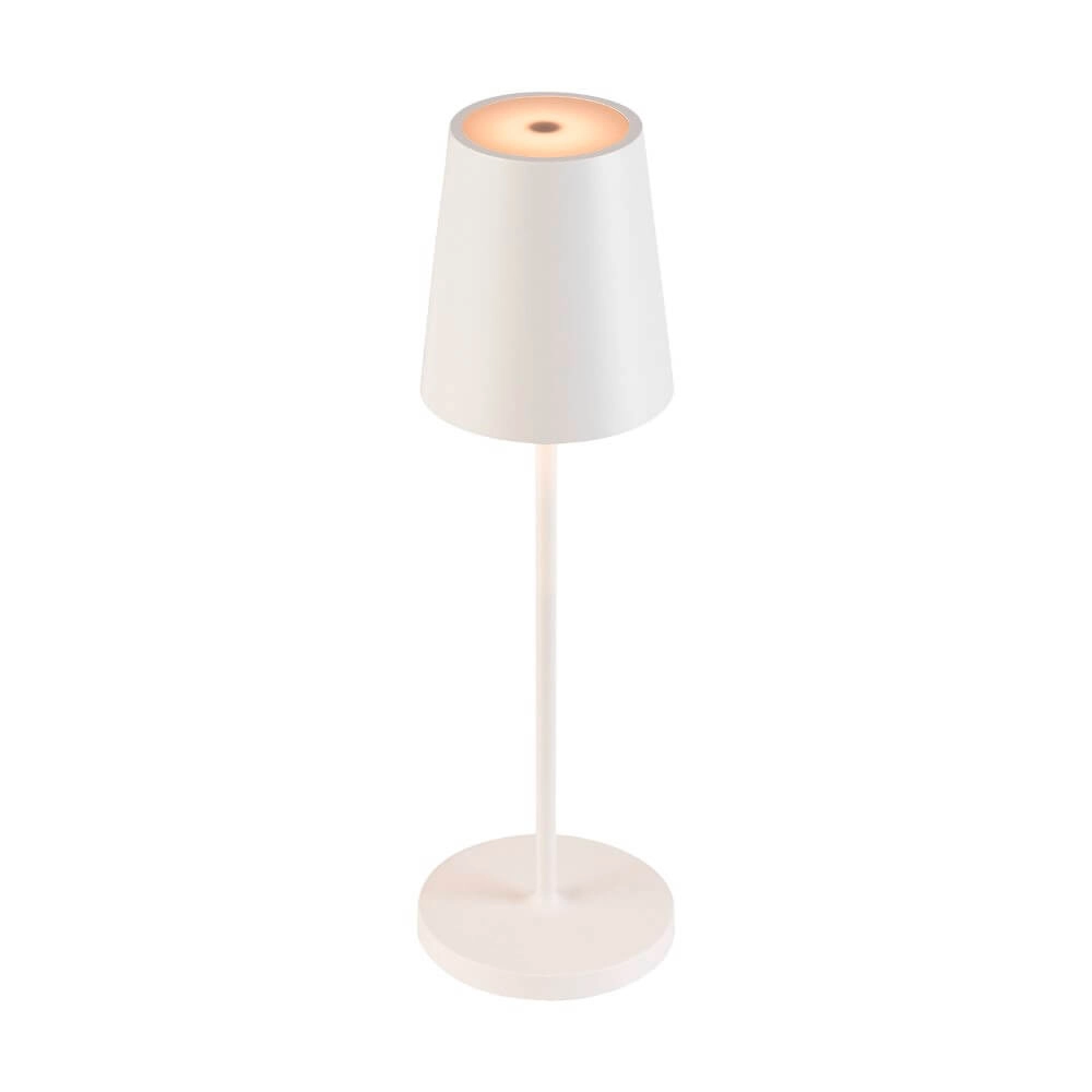 Outdoor table lamp Vinolina Two White - rechargeable