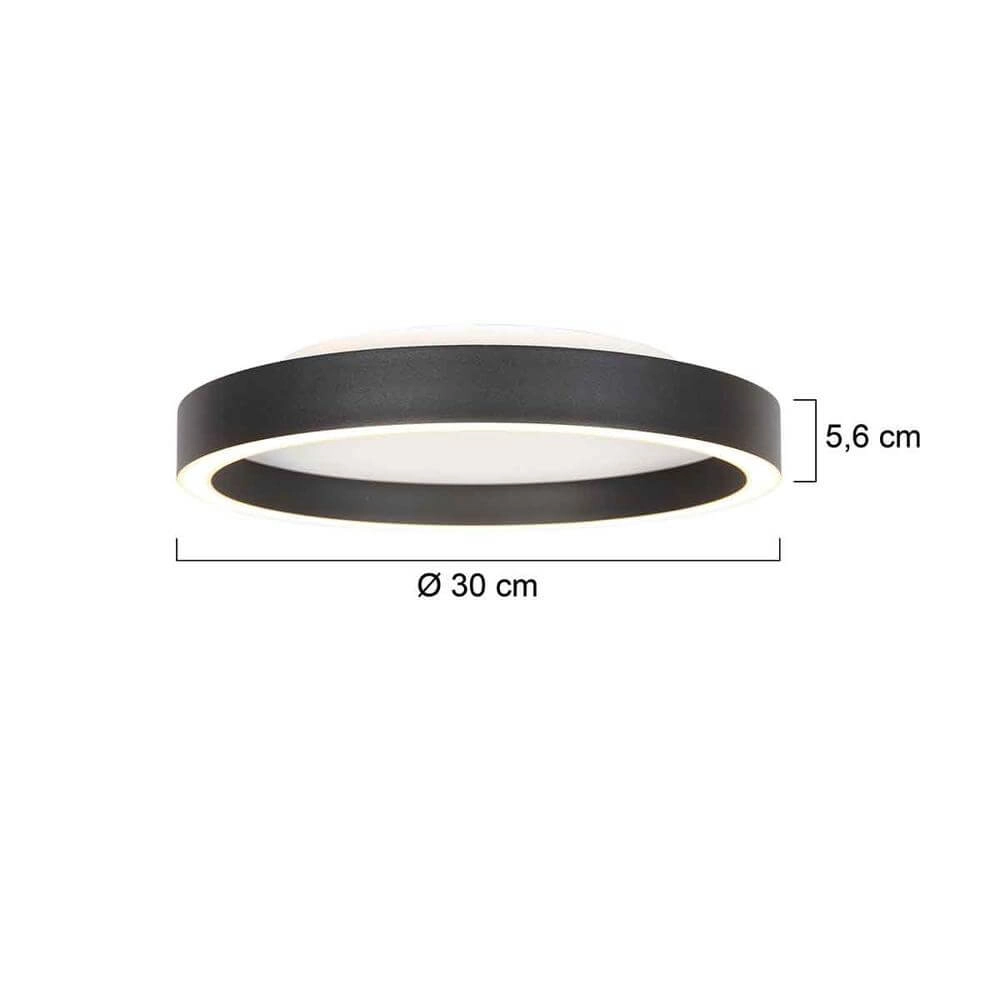 Design ceiling lamp Ringlux Ø 30cm Steinhauer 8712746176612